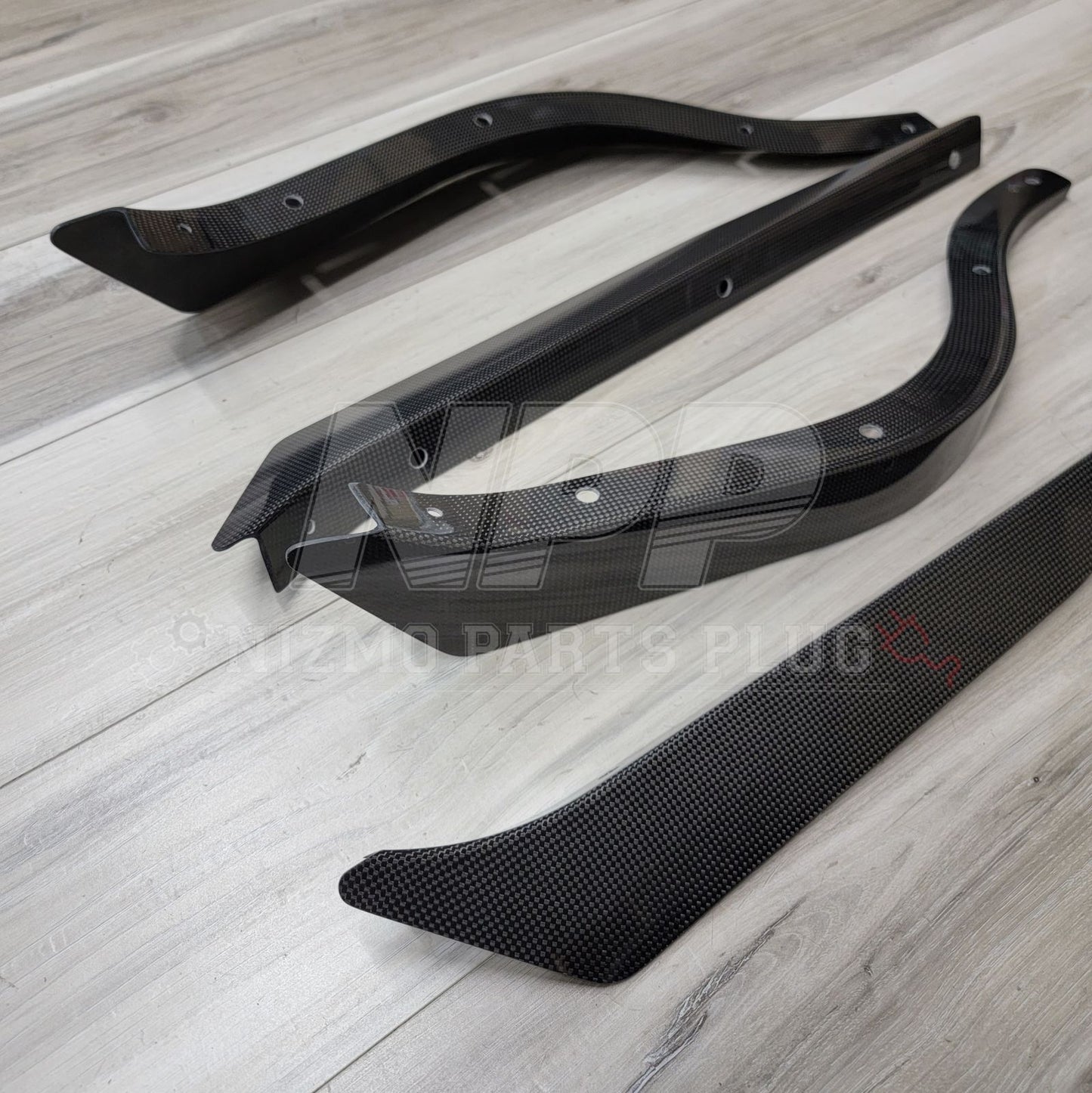 Nissan R34 Skyline GTR V-Spec Nismo GT Diffuser Fin Kit