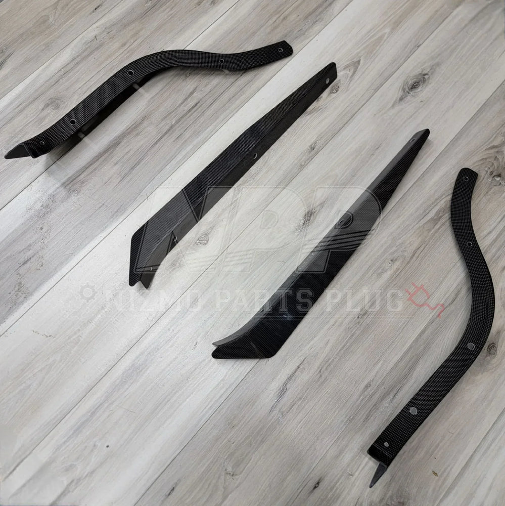 Diffuser On A Gt R R34 R34 Skyline GTR V-Spec Nismo GT Diffuser Fin Kit - NizmoPartsPlug