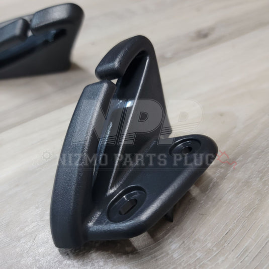 Nissan R34 Skyline Rear Upper Seatbelt Guide Set - NizmoPartsPlug