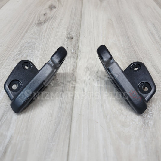 Nissan R34 Skyline Rear Upper Seatbelt Guide Set - NizmoPartsPlug