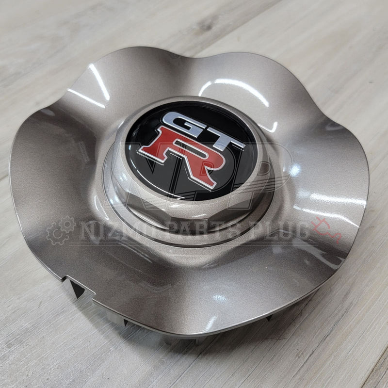 Load image into Gallery viewer, Nissan R34 Skyline GTR Wheel Center Cap Ornament (Individual) - NizmoPartsPlug
