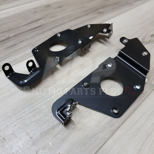 Nissan R34 Skyline Standard Radio RH & LH Bracket Set - NizmoPartsPlug