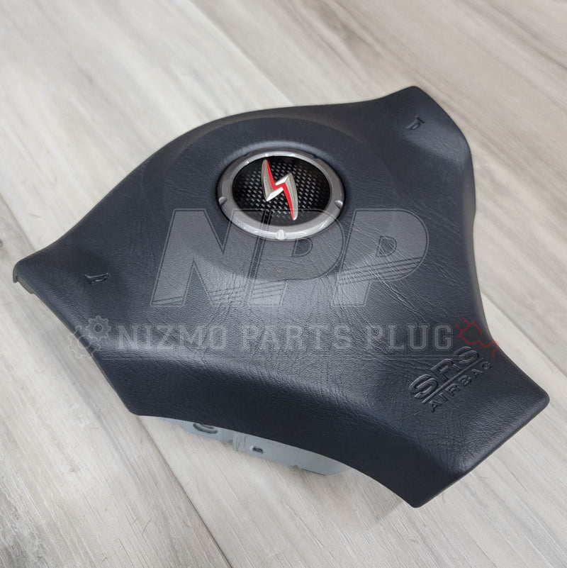 ギャラリービューアに画像をロードする, Nissan S15 Silvia Steering Wheel Horn / Airbag Module Assembly - NizmoPartsPlug
