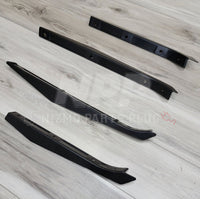 R34 Skyline GTR V-Spec Rear Lower Carbon Diffuser Fin Set