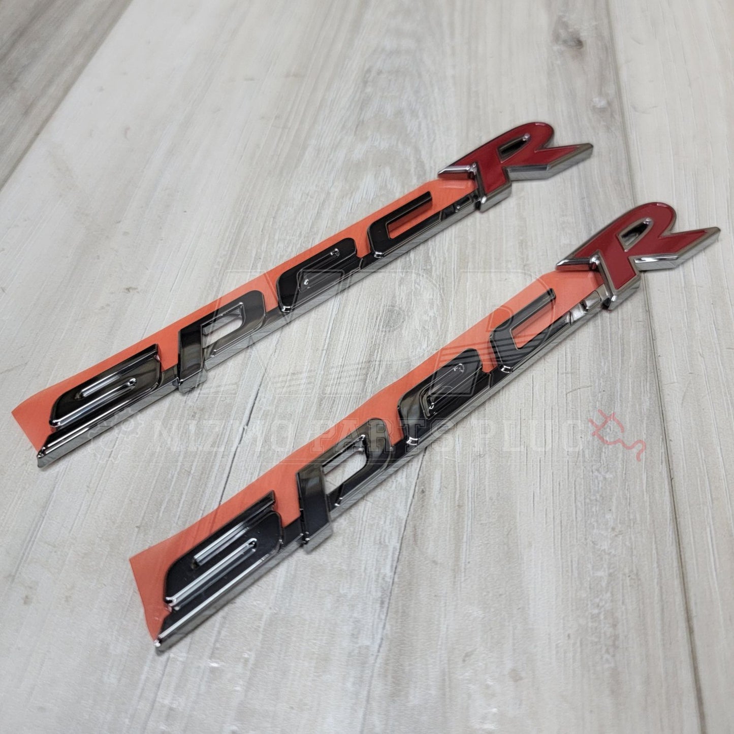 S15 Nissan Silvia "Spec-R" Lower Quarter Panel Emblem Set