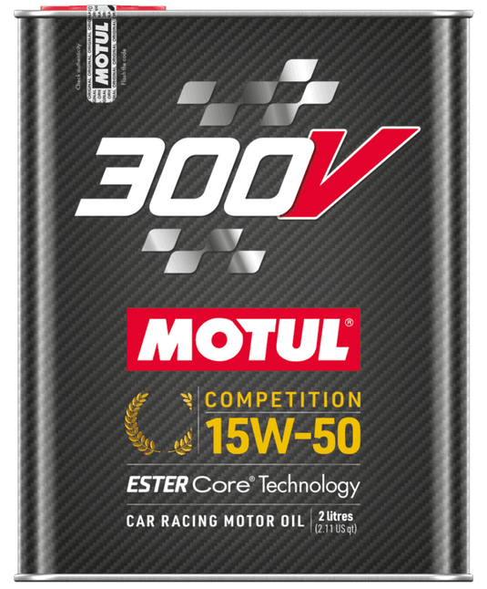 Motul 2L Synthetic Ester Oil 300V 15W50 - NizmoPartsPlug