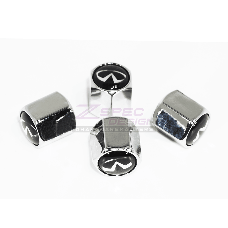 ギャラリービューアに画像をロードする, Chrome Valve Stem Tire Caps, Style: INFINITI
