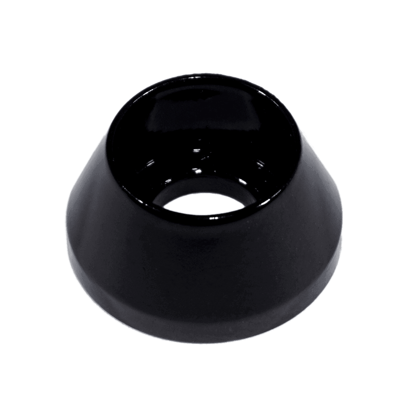 Load image into Gallery viewer, Glossy black ZSPEC billet washer for Nissan Z32 300ZX and Skyline GT-R crank angle sensor bolts.
