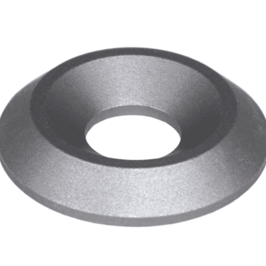 Matte silver billet finish washer for ZSPEC fastener kit, Toyota Supra MKIV (93-02).