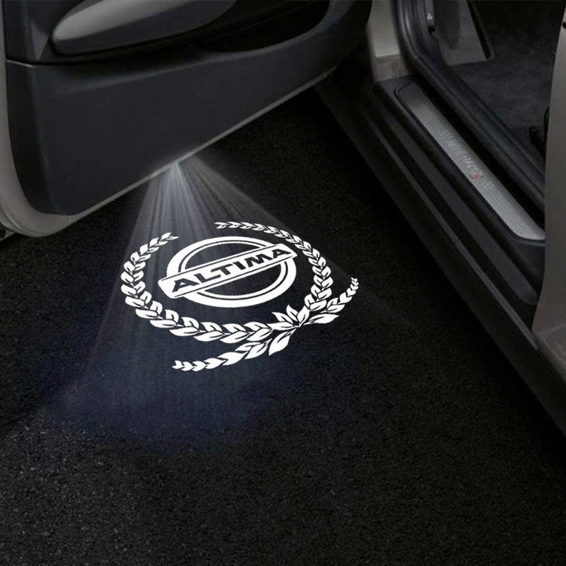 Load image into Gallery viewer, Nissan Altima 3rd Gen Premium Door Puddle Lights Various Designs 2002-2006

