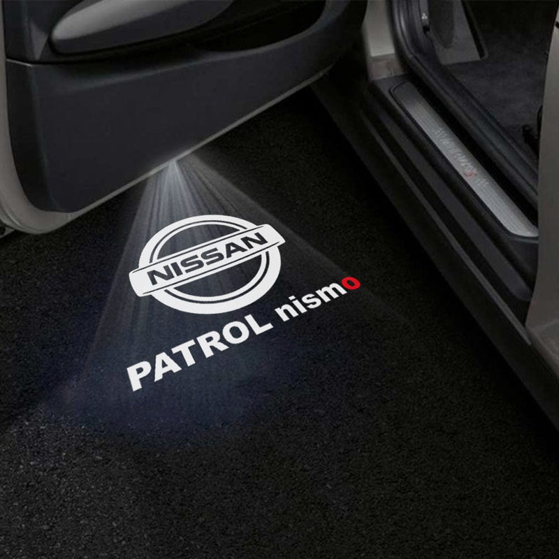 Load image into Gallery viewer, Nissan Patrol 7th Gen Y63 Premium Door Puddle Lights Various Designs 2026
