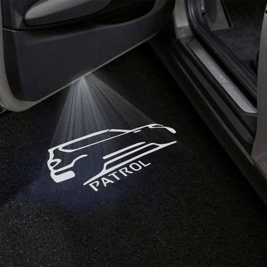 Nissan Patrol 7th Gen Y63 Premium Door Puddle Lights Various Designs 2026