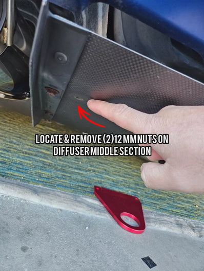 INSTALL INSTRUCTIONS TOW HOOK