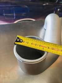 U.P.G. HKS 4R single turbo conversion hotpipe to OEM piping