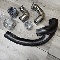 Muse Japan R32 GTR Dry Carbon x Titanium Air Inlet Pipe Set