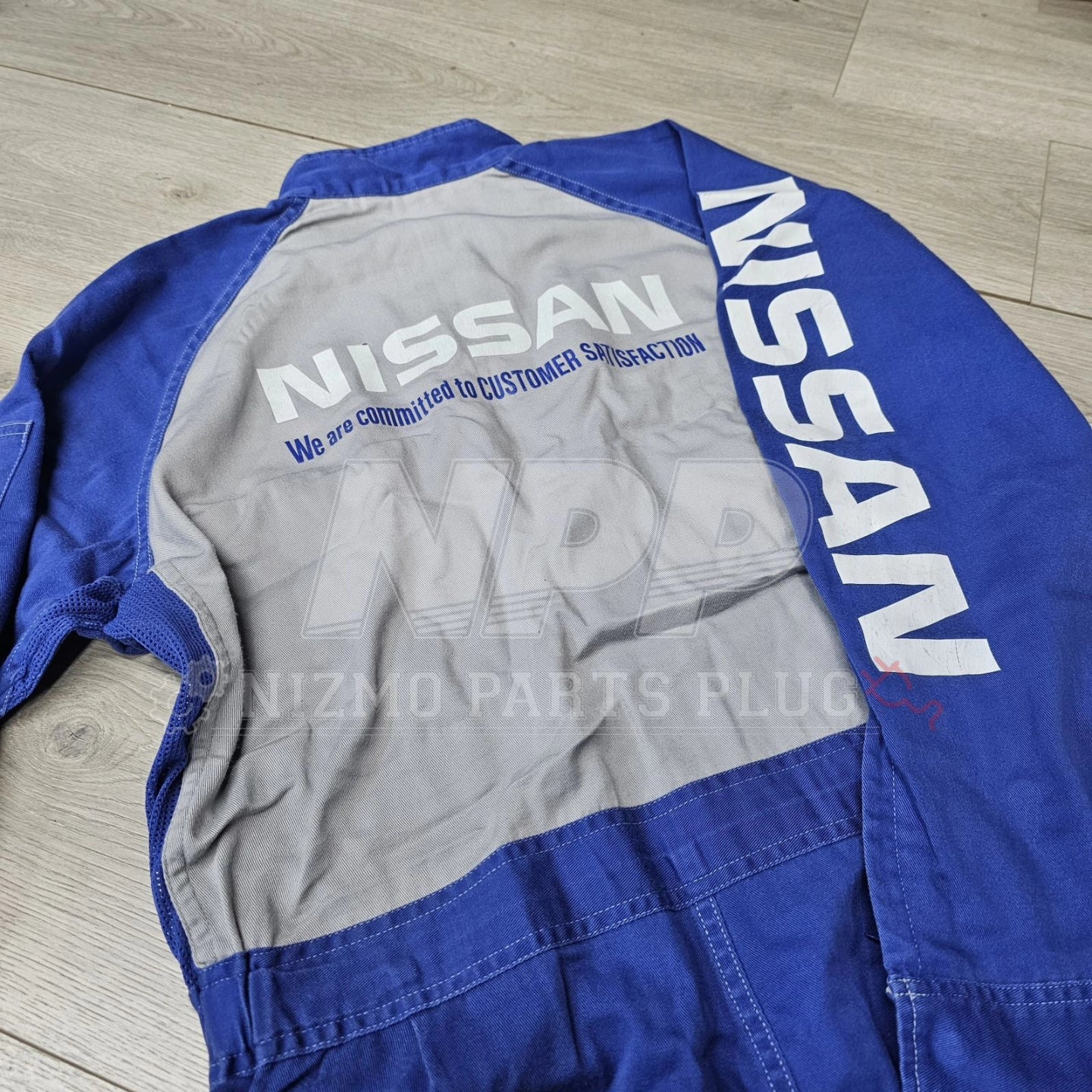 AuthenticWear Japan Nissan Altia Mechanic Work Overalls Blue 2LL