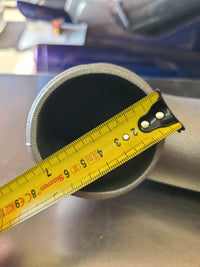 U.P.G. HKS 4R single turbo conversion hotpipe to OEM piping