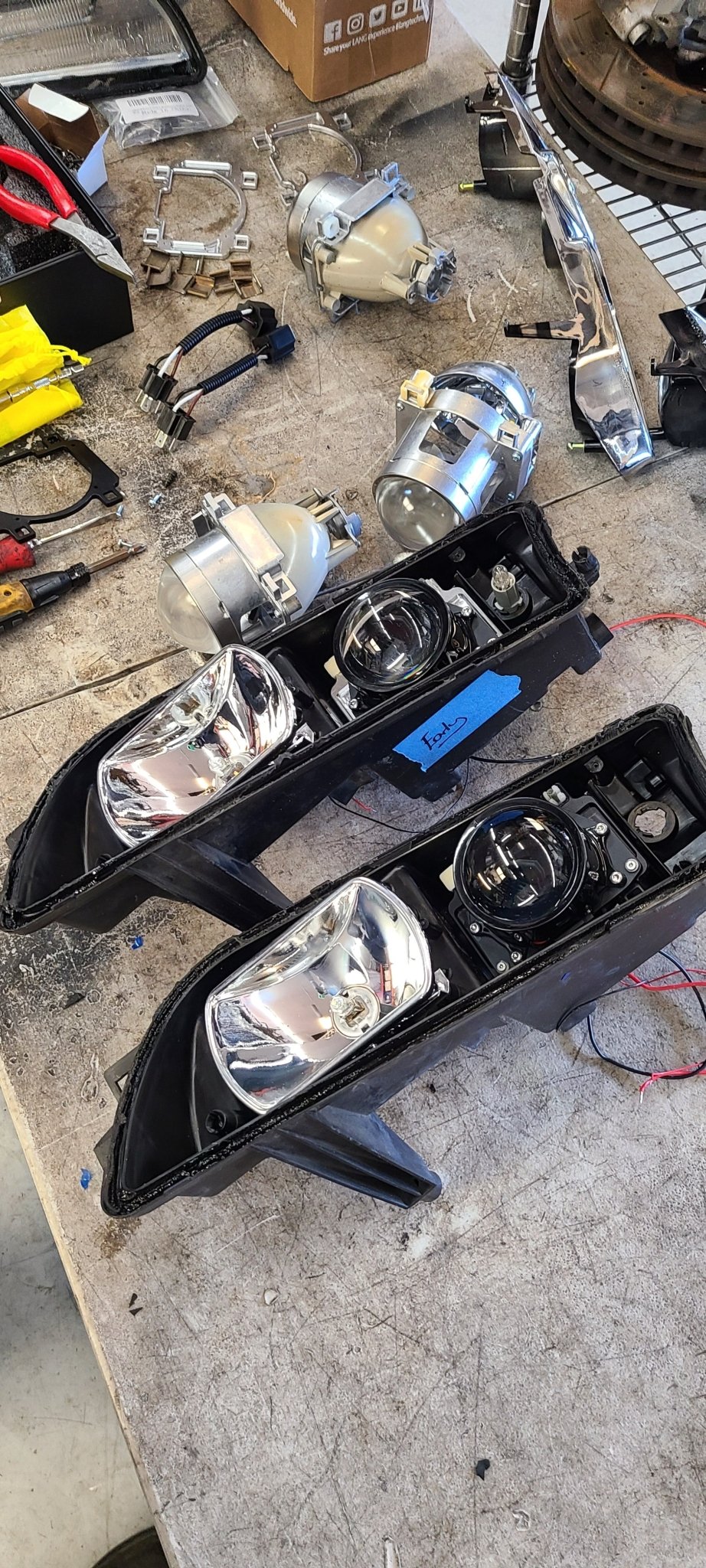 U.P.G R32 Skyline Bi-Led headlight upgrade kit