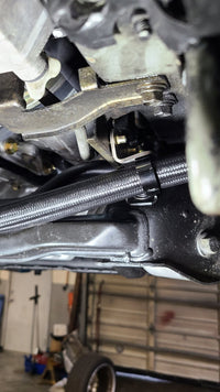 U.P.G. oil cooler hose brackets for the Skyline GTR