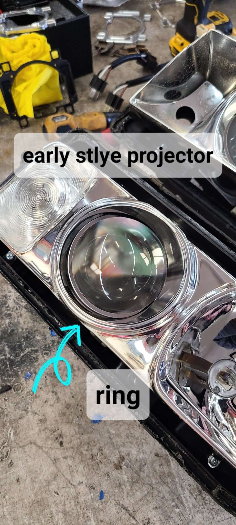 U.P.G R32 Skyline Bi-Led headlight upgrade kit