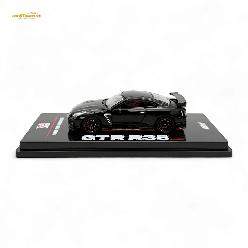 Load image into Gallery viewer, Inno64 Nissan GT-R R35 NISMO Black 1:64
