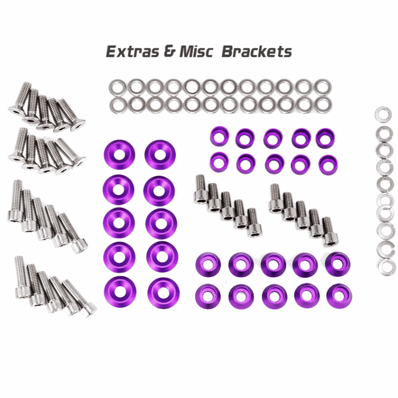 Cargue la imagen en el visor de la galería, ZSPEC Stage-3 Dress Up Bolts® Kit for Nissan Skyline GT-R/GTR R32/R33/R34, Stainless &amp; Billet
