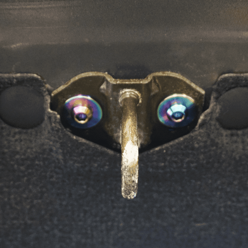 Load image into Gallery viewer, ZSPEC Dress Up Bolts® Hatch-Striker Fastener Kit for Nissan 240SX S13 (&amp; Silvia), Titanium
