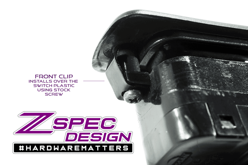 Load image into Gallery viewer, ZSPEC Z32 300zx Passenger-Side Window Switch Finisher Bezel Front Clip
