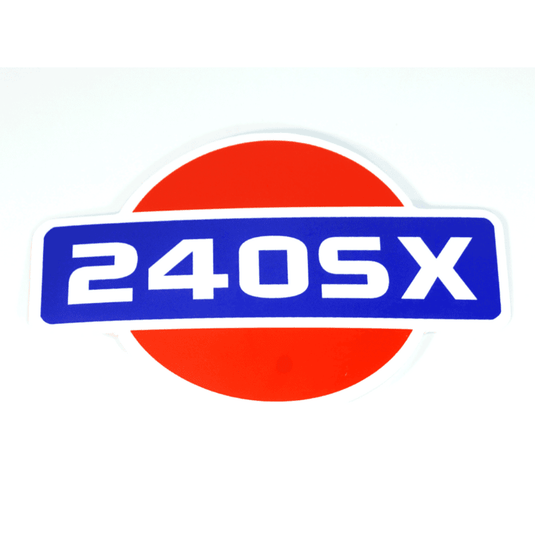White Vinyl 240SX Nissan '90s-Style Sticker Decal, 4