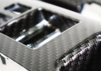 ZSPEC 350z Z33 Interior Door Window Switch Finisher Set, LHD '03-05, Carbon-Weave Style