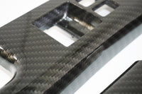 ZSPEC 350z Z33 Interior Door Window Switch Finisher Set, LHD '06-09, Carbon-Weave Style