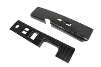 ZSPEC 350z Z33 Interior Door Window Switch Finisher Set, LHD '06-09, Carbon-Weave Style