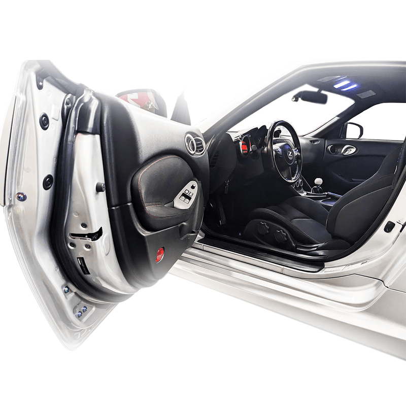 Cargue la imagen en el visor de la galería, ZSPEC Dress Up Bolts® Fastener Kit, Door Jams Area for Nissan Z34 370z, Titanium

