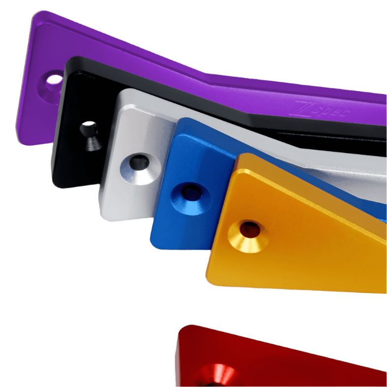 Cargue la imagen en el visor de la galería, ZSPEC Battery Hold Down/Bracket for '09-20 Nissan 370z Z34, Billet w/ Stainless Hardware
