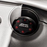 ZSPEC Billet Oil Filler Cap for Nissan/Infiniti/Datsun, Black Cap w/ Titanium Accent