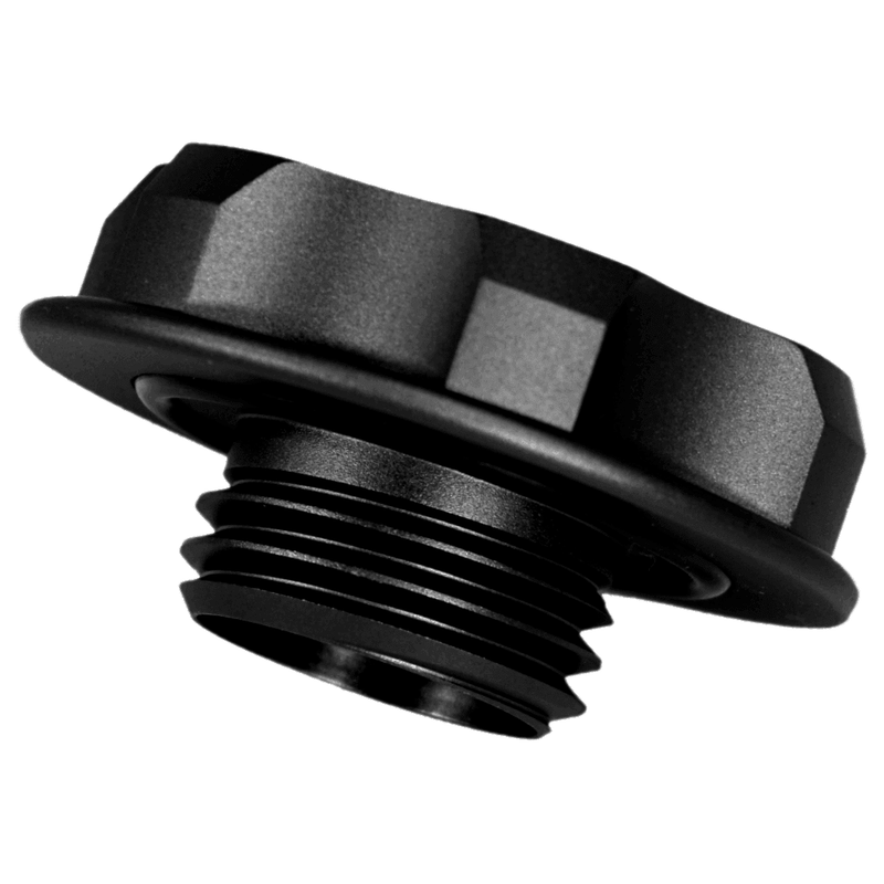 Load image into Gallery viewer, ZSPEC Billet Oil Filler Cap for Nissan/Infiniti/Datsun, Black Cap w/ Titanium Accent
