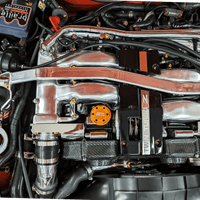 ZSPEC Billet Oil Filler Cap for Nissan/Infiniti/Datsun, Orange-Gold Cap w/Titanium Accents