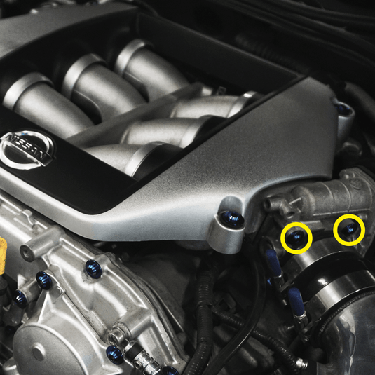ZSPEC Throttle Bodies Fastener Kit for Nissan Skyline GT-R/GTR R35, Grade-5 Titanium