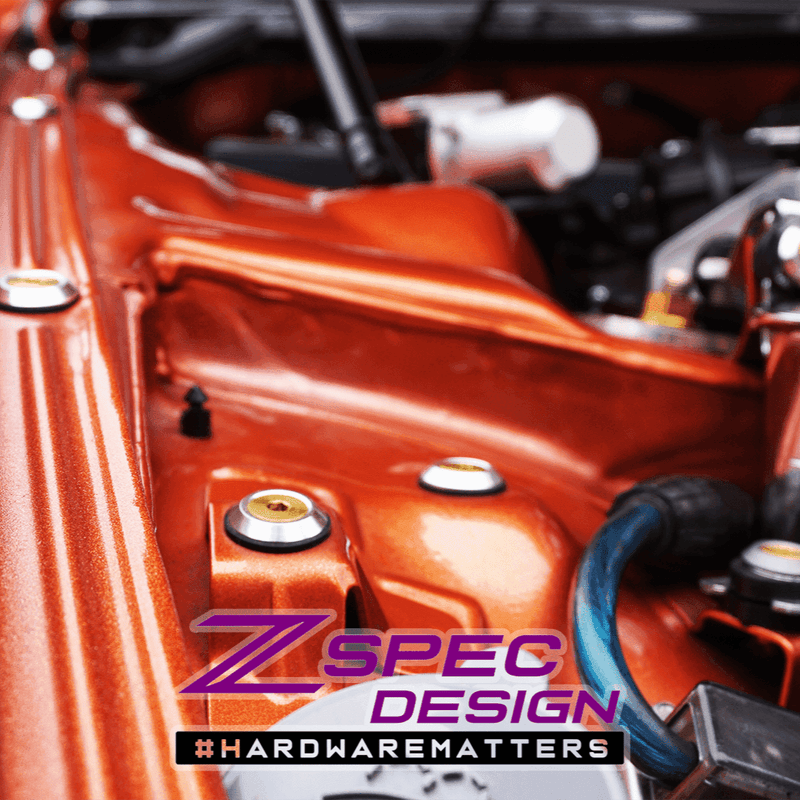 Load image into Gallery viewer, ZSPEC Stage-2 Dress Up Bolts® Kit for Nissan 300zx Z32, Titanium &amp; Billet
