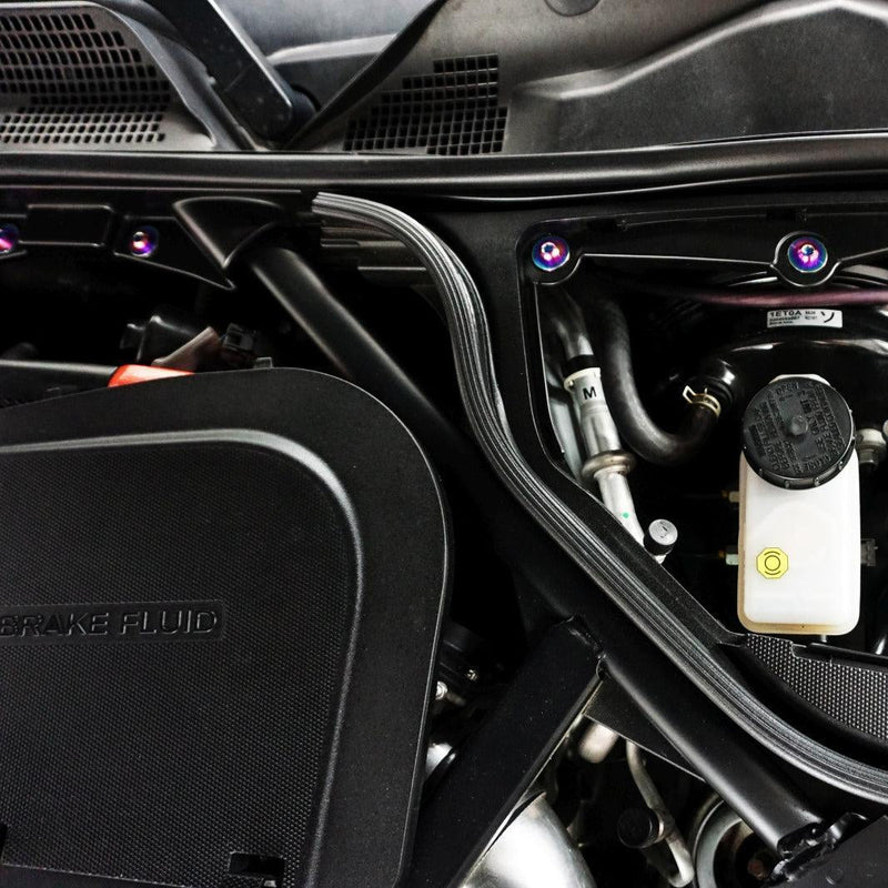 Cargue la imagen en el visor de la galería, ZSPEC Plastic-Clips Replacement Kit for '09-20 Nissan 370z Z34, Grade-5 Titanium

