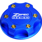 ZSPEC Billet Oil Filler Cap for Nissan/Infiniti/Datsun, Blue Cap w/ Titanium Accents