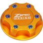 ZSPEC Billet Oil Filler Cap for Nissan/Infiniti/Datsun, Orange-Gold Cap w/Titanium Accents