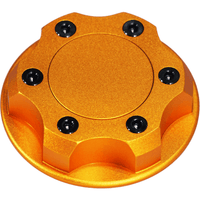 ZSPEC Billet Oil Filler Cap for Nissan/Infiniti/Datsun, Orange-Gold Cap w/Titanium Accents