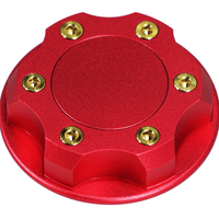 ZSPEC Billet Oil Filler Cap for Nissan/Infiniti/Datsun, Red Cap w/ Titanium Accents