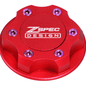 ZSPEC Billet Oil Filler Cap for Nissan/Infiniti/Datsun, Red Cap w/ Titanium Accents