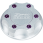 ZSPEC Billet Oil Filler Cap for Nissan/Infiniti/Datsun, Silver Cap w/ Titanium Accents