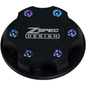 ZSPEC Billet Oil Filler Cap for Nissan/Infiniti/Datsun, Black Cap w/ Titanium Accent