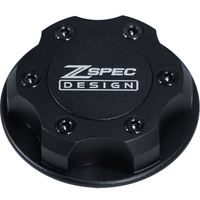 ZSPEC Billet Oil Filler Cap for Nissan/Infiniti/Datsun, Black Cap w/ Titanium Accent