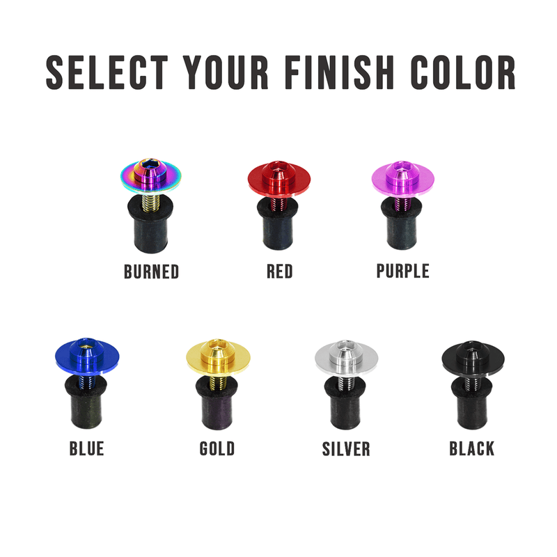 ギャラリービューアに画像をロードする, ZSPEC Plastic-Clips Replacements for Z1 Motorsports '09-20 Nissan 370z Z34 Radiator Guide, Titanium
