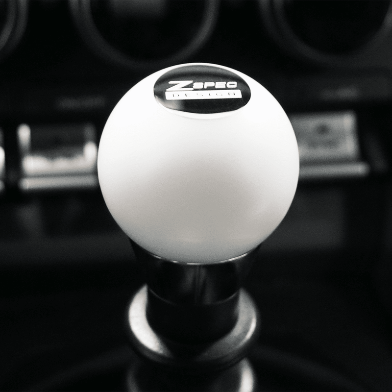 Load image into Gallery viewer, ZSPEC Round Shift Knob, M10-1.25, 207 Grams, 5-Speed, 300zx/240SX/3000GT/R32-33-34
